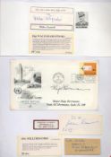 A4 Sheet of Paper Showing The Signatories of Walter Krupinski, Major Hajo Hermann, Johannes