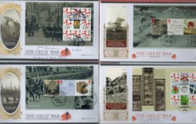 Royal Mail The Great War Collection of 35+ Signed & Unsigned FDCs in a Royal Mail The Great War