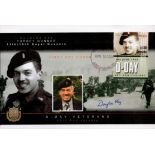 D-Day Veteran Douglas Kay Signed D-Day FDC. Grenada Stamp and PostmarkAll autographs come with a