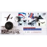 A Celebration of Aviation Farnborough From Ballooning to the Supersonic Age Coin Cover by Royal