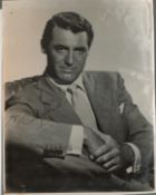 Cary Grant signed 10x8 black and white vintage photo. Good condition. All autographs come with a