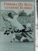 Eusebio signed 6x4 black and white promo photo. Good condition. All autographs come with a