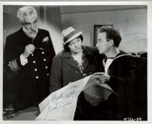 Watch Your Stern (1960), a signed 10x8 film photo. Signed by actors Hattie Jacques as Agatha Potter,