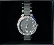 Bernoulli Daeva Ladies Watch with Swarovski Elements with original box. Good condition. All