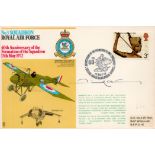 WWII Pierre Henri Clostermann DSO, DFC and Bar signed No3 Squadron Royal Air Force 60th