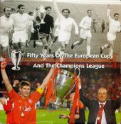 Football Fifty Years of the European Cup and The Champions League hardback book limited edition no