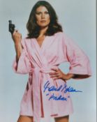 Maud Adams signed James Bond 10x8 colour photo. Good condition. All autographs come with a