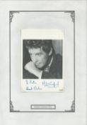 Michael Crawford OBE Signed 6x4 inch Black and White Photo Card. Good condition. All autographs come