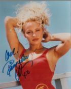 Pamela Anderson signed Baywatch 10x8 colour photo. Good condition. All autographs come with a