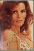 Raquel Welch signed vintage 6x4 colour photo. Good condition. All autographs come with a Certificate