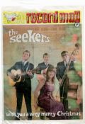 The Seekers 1960s Band Vintage Front Cover Of The 1965 Record Mail 9x13 Picture Signed By Athol Guy,