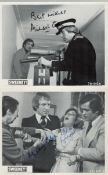 Sweeney! (1977), two 10x8 black and white film photos, one signed by Michael Coles and Lynda