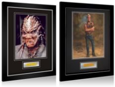 Super Sale! Set of 2 Nightbreed framed displays. These beautiful framed displays, each with an