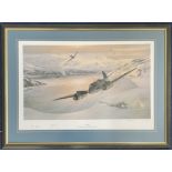 WW2 3 Signed Mark Postlethwaite Colour Print Titled Black Friday 8 of 850 Housed in a Presentation