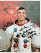 Fred Haise Apollo 13 Astronauts Signed Nasa 8x10 Photo. Good condition. All autographs come with a