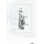 Vital Support Black And White Print By Robert Taylor. 33 Of 200. Signed In Pencil By Flight