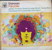 Donovan Singer Signed To The Cover Of 1969 Lp Record Fairytale. Good condition. All autographs