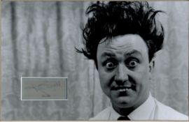 Ken Dodd 16x10 mounted and matted signature piece includes superb black and white image of the