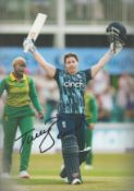 Cricket Tammy Beaumont signed 12x8 colour photo. Tamsin Tilley Beaumont MBE (born 11 March 1991)
