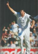 Cricket Steve Harmison signed 12x8 colour photo. Stephen James Harmison, MBE, DL (born 23 October