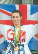 Olympics Bianca Walkden signed 12x8 colour photo. Bianca Cook, also known as Bianca Walkden (born 29