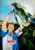 Football Chris Sutton signed Blackburn Rovers Premier League Winners 12x8 colour photo. Good