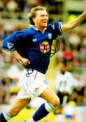 Football Robbie Savage signed Leicester City 12x8 colour photo. Good Condition. All autographs