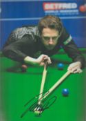 Snooker Judd Trump signed 12x8 colour photo. Judd Trump MBE (born 20 August 1989[5]) is an English