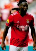 Football Soualiho Meite Signed Benfica 12x8 Colour Photo. Good Condition. All autographs come with a