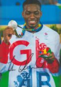 Olympics Lutalo Muhammad signed 12x8 colour photo. Lutalo Muhammad (born 3 June 1991) is a British
