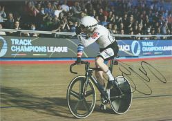 Cycling Ed Clancy signed 12x8 colour photo. Edward Franklin Clancy OBE (born 12 March 1985) is a