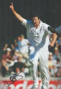 Cricket Steve Harmison signed 12x8 colour photo. Stephen James Harmison, MBE, DL (born 23 October