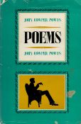 John Cowper Powys - A Selection from his Poems Edited by Kenneth Hopkins 1964 First Edition Hardback