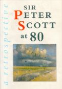 Sir Peter Scott at 80 - A Retrospective 1989 First Edition Softback Book with 146 pages published by
