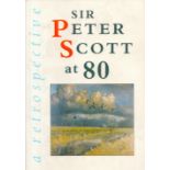 Sir Peter Scott at 80 - A Retrospective 1989 First Edition Softback Book with 146 pages published by