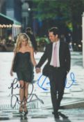 Reese Witherspoon and Paul Rudd signed 12x8 colour photo. Good condition. All autographs come with a