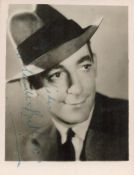 British Actor Claude Hulbert Signed 3x2 approx Black and White Photo. Signed in blue ink. Good