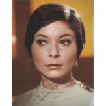 Zienia Merton signed 10x8 colour photo. Merton was a British actress born in Burma. She was known