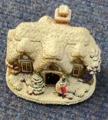 Lilliput Land Snow Place like Home Collection. Snowflake House. 2003. Made in England. Great