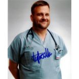 American Actor Stephen Wallem Signed 10x8 inch Colour Photo. Signed in blue ink. Good condition. All
