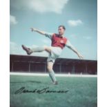 Frank O Farrell signed 10x8 colour photo. O'Farrell was an Irish football player and manager. He