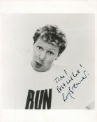 British comedian Rory Bremner Signed 10x8 inch Black and White Photograph. Good condition. All
