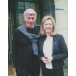 Christopher Plummer and Elaine Taylor signed 10x8 colour photo. Good condition. All autographs