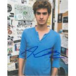 Andrew Garfield signed 10x8 colour photo. Garfield is an English and American actor. He has received