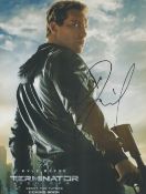 Jai Courtney signed Kyle Reese Terminator Genisys 12x8 colour photo. Good condition. All