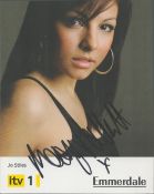 Roxanne Pallett signed 6x4 colour Emmerdale promo photo. Roxanne Carrion (born Roxanne Kaboli-Nejad,