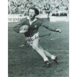 J. P. R Williams signed 10x8 black and white photo. Williams MBE FRCS is a former Welsh rugby