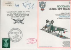 Lord Balfour of Inchrye and Air Marshal Sir Frederick Sowery Signed RAF Abingdon FDC. British