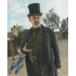 Garrick Hagon signed 10x8 colour photo. Hagon is a British-Canadian actor in film, stage, television