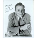 Tom Ewell signed 10 x 8 inch black and white photo. Ewell was an American film, stage and television